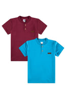 Kit Sortido Com 3 Camisas Gola Padre