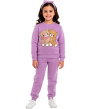 Conjunto Moletom Infantil Menina Ursinhos Amigos