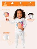 Conjunto Body e Calça Longo Suedini Unicornio