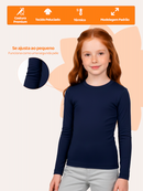 Blusa Térmica Bebe Lavanda