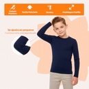 Blusa Térmica Infantil Menina Cinza