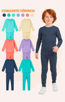 Kit Com 4 Peças(2 Conjuntos) Termicos Longo