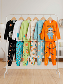 Pijama Longo Infantil  Masculino Lanchossauro