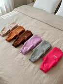 Conjunto Moletom Bebe Menina Monocromático Bege