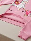 Conjunto Moletom Bebe Menina Diversão Garantida