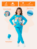 Conjunto Moletom Infantil Menina Ursinha Chique