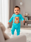 Conjunto Body e Calça Longo Suedini Capy Milkshake