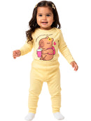 Conjunto Body e Calça Longo Suedini Capibara Com Mochila
