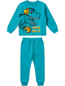 Conjunto Moletom Bebe Menino Dino Gamer