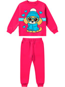 Conjunto Moletom Infantil Menina Cachorrinha Frio