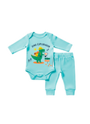 Conjunto Body e Calça Longo Suedini Dino Explorador