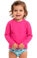 Camisa UV Etiqueta Polo Pink Neon 