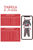 Pijama Longo Infantil  Masculino Dorminhoco