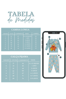 Pijama Longo Bebe Masculino Soninho